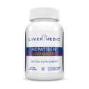 Hepatiben Liver Detox Cleanse All Natural Sustle, Silybin, NAC, Cholin, MSM, Turmeric, Berberine, Glutathione Alpha Lipoic Vegan NonGMO 120 Capsules 1500mg
