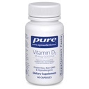Encapsulasi Murni Vitamin D3 25 mcg (1,000 IU) - Tambahan untuk Mendukung Bone, Gabungan, Breast, Heart, Colon & Imune Kesehatan - dengan Premium Vitamin D - 60 Capsules
