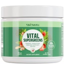 Vital Greens Superfood Powder - New Formula dengan 40 + superfood Daily Green Drink Pounder w / Progreen - Supergreens for Energy, Gut Health, Diatoling Duffer, Pembangkit-Berbasis, Vegan Superfood