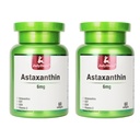 JulyDeer 2 Bottles Astaxanthin 6 mg dengan nikotinamin E Premium Antioksidant Suplemen EGT GSH - untuk Skin, Eye, Gabungan & Imune System Health Cell & Energy 5 dalam 1-120 Softgeels