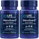 Ekstensi Hidup Macuguard Ocular Dukungan dengan Saffron & Astaxanthin - Tambahan Kesehatan Mata untuk Vision Sehat - dengan Lutein, zeaxanthin, Meso-zeaxanthin - Gluten- Bebas, Non-GMO - 60 softgeels