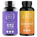 Happy Healthy Hippie Glow for It Astaxanthin Suplement & Go with The Floy Menopause Support