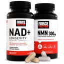 Angkatan FMN Suplemen NMN, NAD + (NMN atau Nicotinamide Ribside Alternatif) dengan Resveratrol, Astaxanthin, Spermidine & Luteolin Complex, NAD untuk mendukung Cellular Health & Healthy, 60 Capsules