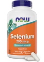 Sekarang Foods Selenium 200mcg Capsules, 300 Count - L Selenomethionine Mineral Suplemen Perempuan & Men - Veg Caps, Non- GMO, Vegan Friendly, Yeast- Free