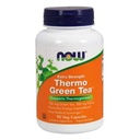 NOW Foods Suplemen, Thermo Green Tea ™, Ekstra Kekuatan, dengan 700 mg Green Tea dan 350 mg Eclug, 90 Veg Capsules