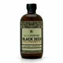 BLACK SEED OIL - 16 Oz botol kaca. 100% Murni & Cold-ditekan. Tanpa filter, Undiluted, Raw. Hexane & pengawet gratis. & Kuat Gelap