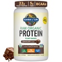 Taman Powder Hidup Protein, Powder Protein Vegan, BCAA, Enzymes Progestif & Digetical, Gluten & Laktosa Bebas, Coklat, 1.5 LB
