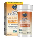 Garden of Life Raw Progities for Women and Men Ultimate Care 100 Milyar CFU Shelf Stable & Zinc Suplemen 30mg Potency Tinggi Raw Zinc dan Vitamin C Multimineral Suplemen