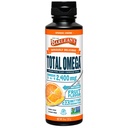 Total Total Omega 3 6 Oranye Crème Crèquid Suplemen Minyak Ikan Barean dengan Borage dan Flaxseed Oil, 2.400 mg EPA Omegas dan DHA Plus GLA untuk Gabungan dan Kesehatan Jantung, 8 oz