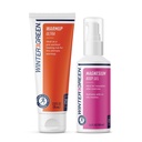 Wintergeen Workout Pack: Lotion Magnesium Gel and Workout untuk Pretraining dan Postout-, Muscle Gosok Kerja dan Magnesium Gel untuk Kram Kaki