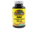 Nature 's Blend NAC Suplemen N- Acetyl- L- Cysteine 600mg 100 Kapsul - Dukungan kekebalan, Antioksidant untuk Kesehatan Sel