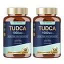 Totaria 2 Packs TUDCA 1000mg Liver Support dengan Milk Thistle, NAC, ALA, 80% Silymarin, 15 in- 1 Ekstra Salt Bile
