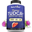 Nutrivein Premium TudCA + Liver Support 10000mg - 30 Hari Supply (60 Caps): TUDCA Tambahan Salts Bile untuk Wellness Liver