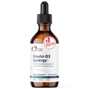 Design for Health Emulsi- D3 Synergy 2000 IU Vitamin D Liquid with Vitamin K - Emulsified Liquid D3 K2 Drops for Immune System Dupport & Bone Health - Gluten- Free + Non-GMO (55 Cukai / 1.8oz)