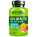 NATURELO Eye Vitamin - AREDS 2 Formula Nutrients dengan Lutein, Dalxanthin, Vitamin C, E, Zinc, Plus DHA - Supplemen untuk Dry Eyes, Heally Vision, Eye Dukung - 60 Vegan Capsules