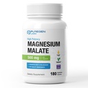 Lab Puregen Magnesium Melamun 500mg 124; Potency Tinggi Magnesium 124; 180 Vevgie Caps, Superior Absorpsi, Non-GMO, NO Gluten dan Dairy, Pasokan Otot, Gabungan, dan Kesehatan Jantung