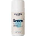 Amezo Life Extra Strength Colloidal Silver Gel 35 plum - pH Balanced, Structured Silver Gel for Heally Skin, Minor Cuts, Scrapes & Burns - Natural Skin Care for Rememanation (100ml)