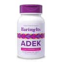 Barimelts ADEK - 60 Fast- Dissoling Tablet (2-Month Sugar-Free Bariatric Vitamin A, Vitamin D, Vitamin E & Vitamin K, Natural Strawberry Flavor