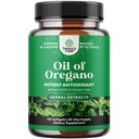 Wild Oregano Oil Softgeels - Super berkonsentrasi Softgels Oil of Oregano dengan Carvacrol 70% untuk Dibuble & Imune Dukungan - Herbal Supplemen, Detox Tubuh & Repair - 120 Ct