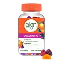 Align Dualbiotic, Prestain dan Progres for Women and Men, Progories for Digetical Health, Pregnant Help Nature Good Bakteria, Natural Fruit Flavors, 90 Probiotic Gummies (Packaging May Wary)