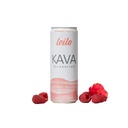 Leilo 124; Kava bubuk Sparkling Relaxation Drink 12.4; Raspberry Hibiscus 12 - Non-ALC Calming Beverage 124; 12 flflo Cans (Paket 12)