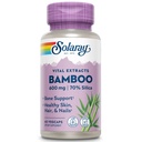 SOLARAY Bamboo Stem Extract 600mg 124; Healthy Hair, Skin, Nails, Bones & Connective Tissues Dukung Hoble- GMO, Vegan & Lab Diverifikasi 124; 60 VevCaps