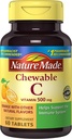 Nature Made Vitamin C 500 mg Tablet, 60 Count to Help Dukung The Immune System (Paket 3)