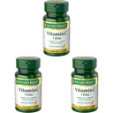 Nature 's Bounty Vitamin C + Zinc, Tambahan Vitamin, Mendukung Kesehatan Immune, 60 mg, 60 Tablet (Paket 3)