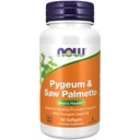 Sekarang Suplemen Makanan, Pygeum & Saw Palmetto dengan Minyak Benih Pumpkin, Kesehatan Pria *, 60 Softgels