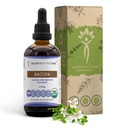Basopa USDA Organik 124; Alkohol- Ekstrak FREE, Tinggi Potency Herbal Drops, Relaxation, Positif Cognitive Efek 126; Dibuat dari 100% Sertifikasi Organ Bacopa (Bacopa Monnieri) Dry Herb 4 oz
