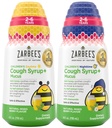 Bundle of Zarbee 's Kids Cough + Mucus Daytime and Nighttime for Children 2-6 with Dark Honey, Ivy Leaf, Zinc & Elderberry, 1 Pediatrician Rekomendaded, Drug & Alcohol- Free, Mixed Berry Flavor, 4FL Oz
