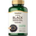 Piping Rock Black Seed Oil Softgel Capsules 124; 10000mg 124; 120 Pil 12.4; Cold Press Suplement Atter.