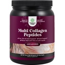 Natures Craft Multi Collagen Protein Powder for Women and Men - Keto Hydrolyzed Collagen Peptides 45 Servings Hair Skin dan Nails Vitamin - Unflaired Bovine Type 1 3 for Bone Joint Support