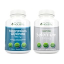 Magnesium Glycinate 400mg + Selenium 200mcg