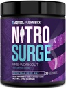 Jacked Factory X-Wick - Nitrospush Wick Pre Workout Suplement - Intense Energy, Battle- Ready Focus, Unstopment, and Sheer Will - 30 Servings, Baba Yaga Blue Raz