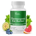 Thermogenic Fat Burner Brazilian Lean - Weight Los Pills for Women & Men & 4; Appetit Suppresan & Metabolism Booster w / Green Tea, Garcinia 124; Belly Fat, Energy & Bloating Support - 35 Capsules