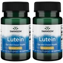 Swanson Lutein 10 Miligrams 60 Sgels (2 Pack)