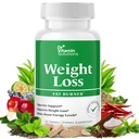 Fat Burner for Women & Men, Weight Los & Appetite Suppresant Diet Pills, Thermogenic Metabolism Booster dengan Teh Hijau, Garcinia Camigia, Chromium - Natural, Non-GMO - 30 Day Suppply, Dr Vitamin