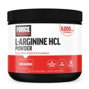 Force Factor L Arginine HCL, L- Arginine Suplemen untuk Boost Nitric Oxide untuk Sirkulasi Lebih Baik, Darah Flow, dan Pulse Pumps, L Arginine Powder 6000mg, Tanpa Rasa, 30 Hamba