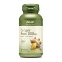 GNC Herbal Plus Ginger Root 550mg Supplement, Support Digetsy Health, 100 Servis