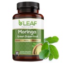 B 'LEF NATURE Organic Moringa Capsules 1000mg, 90 Count - Moringa Capsules dengan Olefeira Organik bubuk untuk Dukungan Imune, Energi & Saldo - Vegan, Non-GMO Suplemen untuk Harian Wellness