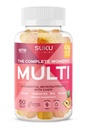 SUKU Vitamin - Lengkap Perempuan Multi - dengan Boron, Vitamin K2, B12, A dan More for Women Health - Mudah untuk Chew - Non GMO, Gluten Sugar Free - Pineapple & Peach Flavored Gummy Vitamins, 60 Count