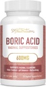 Suplai Asam Borial Odor & Itching Atter4; Feminine Intimate Health Suplemen Bic & Aloe Vera 124; Unscented & Free of Artificial Dyes 124; 30 Count