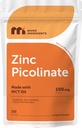 Mikro Ingrediens Zinc Picolinate 100 mg Per Serving, 300 Softgels 124; Zinc Suplemen Perempuan & Men 124; Dibuat dengan MCT Oil 124; Non- GMO