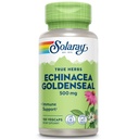 SOLARAY Echinacea Goldenseal - Perpaduan Kuat Dua Herbal untuk Dukungan Wellness - 250mg Ea Ea Echinacea Root dan Goldenseal Root - Non GMO, Vegan, Gluten Bebas, Jaminan 60 Hari, 100 Pelayan