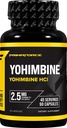 Primaforce Yohimbine HCl 2.5mg, 90 Capsules - GMO Free and Gluten Free Suplemen