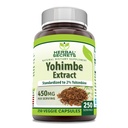 Herbal Secrets Yohimbe Extract 450 mg Supplemen 124; Veggie Capsules 124; Non-GMO 124; Gluten Free Alag14; Dibuat di USA (1 Pack, 250 Count)
