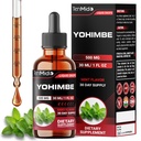 Suplemen Yohimbe untuk Pria & Perempuan - Yohimbine 10mg Liquid Drops 12.4; Alcohol- Free, Vegan, Non-GMO - 30ml 1 Fl OZ