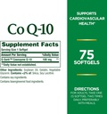 Nature 's Bounty CoQ10, Supports Heart Health, Dietary Supplement, 100mg, 75 Softgels (Paket 2)