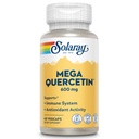 SOLARAY Mega Quercetin dengan Bromelain, Vitamin C dan Bioflavonoid - AntioxidanImune Dukungan Suplemen, Kesehatan Hearth dan Tekanan Darah Dukungan - Vegan, Jaminan 60- Day, 60 Serv, 60 VevCaps